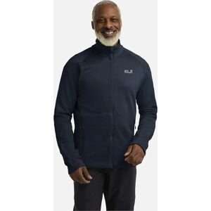 Men's Jack Wolfskin Mens Peak District Full Zip Fleece - Midnight Sky - Size: 40 Men's Jack Wolfskin Mens Peak District Full Zip Fleece - Midnight Sky - Size: 40