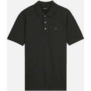 Lyle and Scott Men's Lyle & Scott Tonal Superfine Polo Shirt - Silver - Size: 38 Lyle and Scott Men's Lyle & Scott Tonal Superfine Polo Shirt - Silver - Size: 38