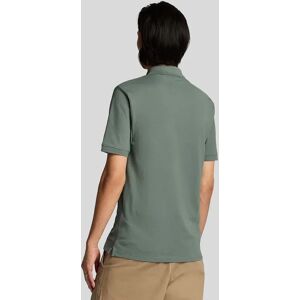 Lyle And Scott Men's Plain Cotton Polo Shirt - Green - Size: 38 Lyle And Scott Men's Plain Cotton Polo Shirt - Green - Size: 38