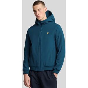 Lyle And Scott Men's Fleece Back Softshell Jacket - Blue - Size: Regular/34 Lyle And Scott Men's Fleece Back Softshell Jacket - Blue - Size: Regular/34