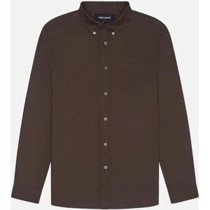 Lyle And Scott Men's Tonal Eagle Plain Oxford Shirt - Green - Size: Regular/36 Lyle And Scott Men's Tonal Eagle Plain Oxford Shirt - Green - Size: Regular/36