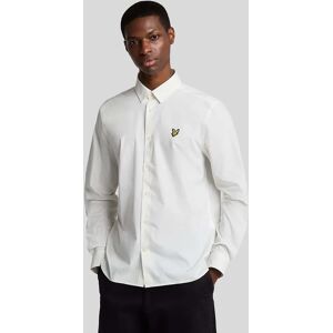 Lyle And Scott Men's Bamboo Long Sleeve Shirt - White - Size: Regular/36 Lyle And Scott Men's Bamboo Long Sleeve Shirt - White - Size: Regular/36