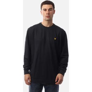 Lyle And Scott Men's Sports Crewneck Fly Fleece Sweatshirt - Blue - Size: L Lyle And Scott Men's Sports Crewneck Fly Fleece Sweatshirt - Blue - Size: L