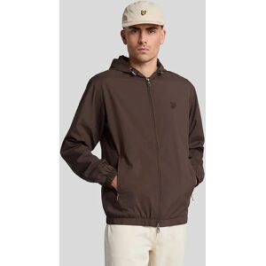 Lyle And Scott Men's Tonal Eagle Hooded Bomber Jacket - Green - Size: Regular/36 Lyle And Scott Men's Tonal Eagle Hooded Bomber Jacket - Green - Size: Regular/36