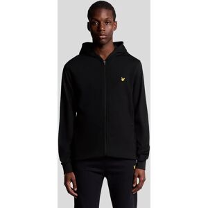 Lyle And Scott Men's Sports Lightweight Zip Hoodie - Black - Size: 34 Lyle And Scott Men's Sports Lightweight Zip Hoodie - Black - Size: 34