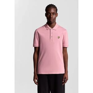 Lyle And Scott Men's Cotton Polo Shirt - Pink - Size: 40 Lyle And Scott Men's Cotton Polo Shirt - Pink - Size: 40
