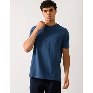 Men's Tommy Hilfiger Essential Seasonal Regular Fit Solid Mens T-Shirt - Aegean Sea - Navy - Size: 38/Regular Men's Tommy Hilfiger Essential Seasonal Regular Fit Solid Mens T-Shirt - Aegean Sea - Navy - Size: 38/Regular
