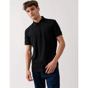 Hugo Boss Men's BOSS Green Paddy Mens Cotton-Piqué Polo Shirt with Contrast Logo - Black 009 - Size: 38 Hugo Boss Men's BOSS Green Paddy Mens Cotton-Piqué Polo Shirt with Contrast Logo - Black 009 - Size: 38