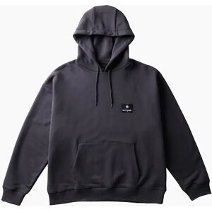 Snowpeak Men's Snow Peak NSD Square Logo Hoodie - Grey - Size: 42 Snowpeak Men's Snow Peak NSD Square Logo Hoodie - Grey - Size: 42