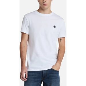 Men's Timberland Mens T Shirts Classic Logo Summer Crew Neck Dunstan River Tops New - White - Size: 36 Men's Timberland Mens T Shirts Classic Logo Summer Crew Neck Dunstan River Tops New - White - Size: 36