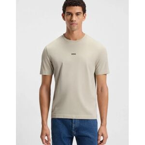 Hugo Boss Men's Tchup T-Shirt - Cream - Size: 44 Hugo Boss Men's Tchup T-Shirt - Cream - Size: 44
