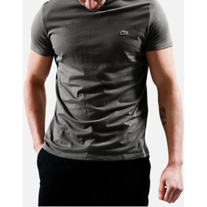 Men's Lacoste TH6709 Mens T Shirts Short Sleeve Crew Neck Soft Pima Cotton Summer Tee - Green - Size: 40 Men's Lacoste TH6709 Mens T Shirts Short Sleeve Crew Neck Soft Pima Cotton Summer Tee - Green - Size: 40