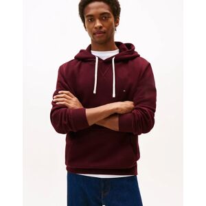 Men's Tommy Hilfiger Essential Flag Embroidery Mens Fleece Hoodie - Deep Burgundy - Red - Size: 40 Men's Tommy Hilfiger Essential Flag Embroidery Mens Fleece Hoodie - Deep Burgundy - Red - Size: 40