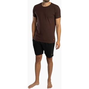 Men's Lyle and Scott Mens Lounge Sets Shorts T-Shirt Sleepwear Half Pant Sport New Set - Chocolate Brown And Black - Size: 32/30/31 Men's Lyle and Scott Mens Lounge Sets Shorts T-Shirt Sleepwear Half Pant Sport New Set - Chocolate Brown And Black - Size: 32/30/31