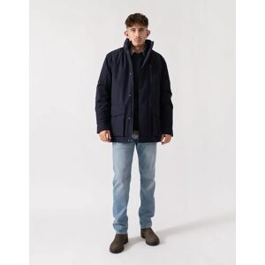 Men's GANT Mens Double Mid Length Jacket - 433 Evening Blue - Navy - Size: 38/Regular Men's GANT Mens Double Mid Length Jacket - 433 Evening Blue - Navy - Size: 38/Regular