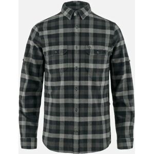 Fjallraven Men's Fjällräven Skog Shirt - Black/Multi - Size: Regular/40 Fjallraven Men's Fjällräven Skog Shirt - Black/Multi - Size: Regular/40