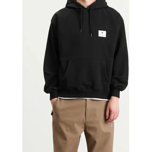 Snowpeak Men's Snow Peak Square Logo Hoodie - Black - Size: 44 Snowpeak Men's Snow Peak Square Logo Hoodie - Black - Size: 44