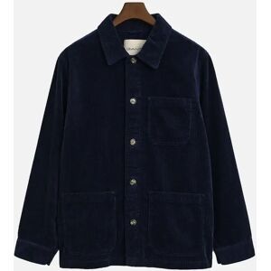 GANT Regular Corduroy overshirt , Evening Blue - Navy - Size: X-LARGE GANT Regular Corduroy overshirt , Evening Blue - Navy - Size: X-LARGE