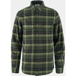 Men's Fjallraven Singi Heavy Flannel Mens Shirt - Black-Deep Forest 550-662 - Black Deep Forest - Size: 42/Regular Men's Fjallraven Singi Heavy Flannel Mens Shirt - Black-Deep Forest 550-662 - Black Deep Forest - Size: 42/Regular