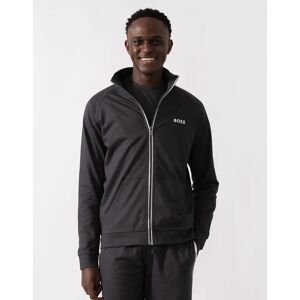 Hugo Boss Men's BOSS Orange Mens Authentic Zip Loungewear Jacket 50545564 - Dark Grey 021 - Size: M Hugo Boss Men's BOSS Orange Mens Authentic Zip Loungewear Jacket 50545564 - Dark Grey 021 - Size: M