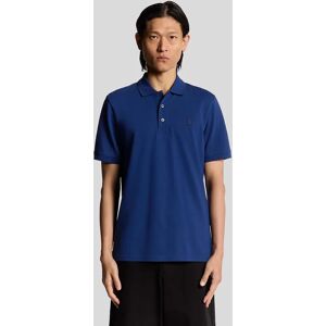 Lyle And Scott Men's Superfine Cotton Polo Shirt - Blue - Size: 44 Lyle And Scott Men's Superfine Cotton Polo Shirt - Blue - Size: 44