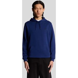 Lyle And Scott Men's Superfine Cotton Loopback Hoodie - Blue - Size: 34 Lyle And Scott Men's Superfine Cotton Loopback Hoodie - Blue - Size: 34