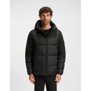 Hugo Boss Men's BOSS Green Block-X Mens Water-Repellent Down Jacket with Detachable Hood - Black 001 - Size: 44/Regular Hugo Boss Men's BOSS Green Block-X Mens Water-Repellent Down Jacket with Detachable Hood - Black 001 - Size: 44/Regular