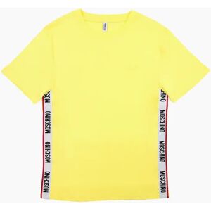 Men's Moschino Underwear Chest Logo Tape T Shirt Yellow 0021 - Size: 34 Men's Moschino Underwear Chest Logo Tape T Shirt Yellow 0021 - Size: 34