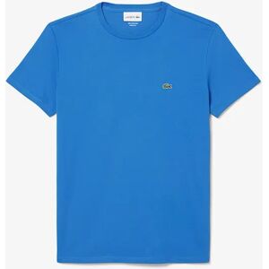 Lacoste Men's Cotton Pima T-Shirt - Blue - Size: 46 Lacoste Men's Cotton Pima T-Shirt - Blue - Size: 46