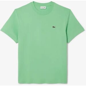 Lacoste Men's Cotton-T-Shirt - Green - Size: 46 Lacoste Men's Cotton-T-Shirt - Green - Size: 46