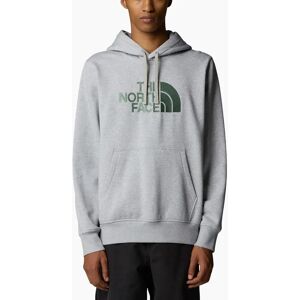 Men's The North Face Mens Drew Peak Hoodie Casual Sweatshirts Overhead Pullover Hoody - Grey - Size: 40 Men's The North Face Mens Drew Peak Hoodie Casual Sweatshirts Overhead Pullover Hoody - Grey - Size: 40