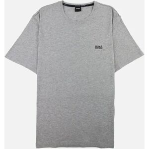 Men's Hugo Boss Embroidered Logo Rn T Shirt Grey Black - Grey/Multi - Size: 40 Men's Hugo Boss Embroidered Logo Rn T Shirt Grey Black - Grey/Multi - Size: 40