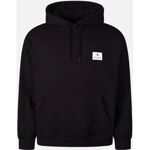 Snowpeak Men's Snow Peak Square Logo Hoodie Black - Size: 44 Snowpeak Men's Snow Peak Square Logo Hoodie Black - Size: 44
