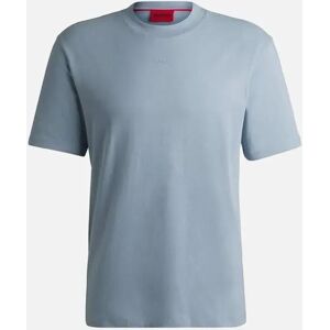 Hugo Boss Men's HUGO Dapolino Relaxed Fit Cotton T-Shirt, Open Blue - Size: 36 Hugo Boss Men's HUGO Dapolino Relaxed Fit Cotton T-Shirt, Open Blue - Size: 36