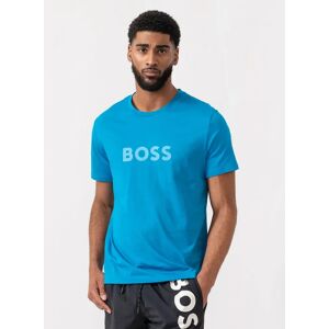 Hugo Boss Men's BOSS Orange RN Relaxed Fit T-Shirt With Contrast Logo - Turquoise/Aqua 443 - Blue - Size: 38 Hugo Boss Men's BOSS Orange RN Relaxed Fit T-Shirt With Contrast Logo - Turquoise/Aqua 443 - Blue - Size: 38