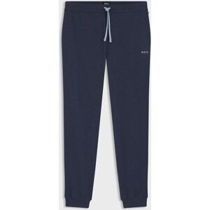 Hugo Boss Men's BOSS Orange Mix&Match Mens Logo-Embroidered Loungewear Tracksuit Bottoms in Stretch-Cotton Jersey - Open Blue 460 - Size: 35/34/32 Hugo Boss Men's BOSS Orange Mix&Match Mens Logo-Embroidered Loungewear Tracksuit Bottoms in Stretch-Cotton Jersey - Open Blue 460 - Size: 35/34/32