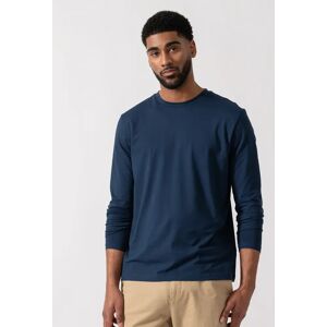 Hugo Boss Men's BOSS Orange Tchark Long Sleeve Stretch Cotton T-Shirt - Open Blue 464 - Navy - Size: 42 Hugo Boss Men's BOSS Orange Tchark Long Sleeve Stretch Cotton T-Shirt - Open Blue 464 - Navy - Size: 42