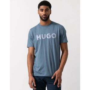 Hugo Boss Men's HUGO Mens Dulivio T-Shirt - Open Blue 496 - Size: 40 Hugo Boss Men's HUGO Mens Dulivio T-Shirt - Open Blue 496 - Size: 40