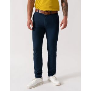 Hugo Boss Men's BOSS Orange Slim Fit Textured Chinos - Open Blue 464 - Size: W34 l32 Hugo Boss Men's BOSS Orange Slim Fit Textured Chinos - Open Blue 464 - Size: W34 l32