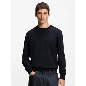 Hugo Boss Men's HUGO San Cassius-C2 Mens Crew Neck Jumper - Navy 410 - Size: 42 Hugo Boss Men's HUGO San Cassius-C2 Mens Crew Neck Jumper - Navy 410 - Size: 42