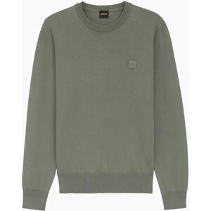 Hugo Boss Boss Kanovano S Crew Neck Knit - Grey - Size: MEDIUM Hugo Boss Boss Kanovano S Crew Neck Knit - Grey - Size: MEDIUM
