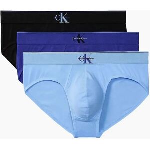 Calvin Klein Men's 3-Pack CK Archive Briefs, Black/Blue/Blue - Size: 44/32 Calvin Klein Men's 3-Pack CK Archive Briefs, Black/Blue/Blue - Size: 44/32