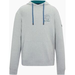 Men's Regatta Mens Cline Back Print Hoodie - Grey - Size: 38 Men's Regatta Mens Cline Back Print Hoodie - Grey - Size: 38