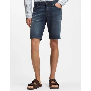 Hugo Boss Men's BOSS Orange Maine Regular-Fit Shorts in Soft-Motion Denim - Medium Blue 420 - Size: 32/32 Hugo Boss Men's BOSS Orange Maine Regular-Fit Shorts in Soft-Motion Denim - Medium Blue 420 - Size: 32/32
