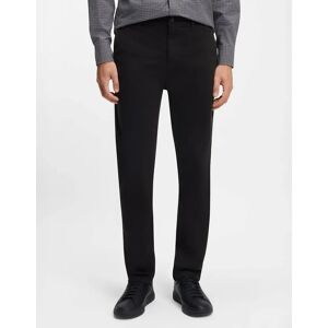Hugo Boss Men's BOSS Orange Mens Tapered-Fit Chinos in Stretch-Cotton Satin - Black 001 - Size: W34 l30 Hugo Boss Men's BOSS Orange Mens Tapered-Fit Chinos in Stretch-Cotton Satin - Black 001 - Size: W34 l30