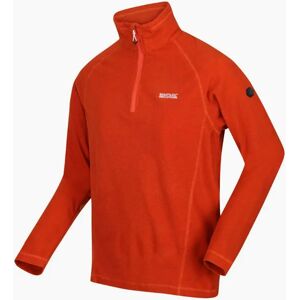 Men's Regatta Great Outdoors Mens Montes Funnel Neck Fleece Jumper - Orange - Size: L Men's Regatta Great Outdoors Mens Montes Funnel Neck Fleece Jumper - Orange - Size: L