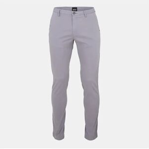 Hugo Boss Men's Rice3 Solid Patterned Straight Chinos - Grey - Size: 40W r Hugo Boss Men's Rice3 Solid Patterned Straight Chinos - Grey - Size: 40W r