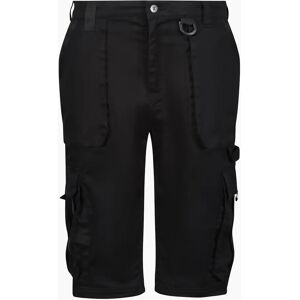 Regatta Men's Solid Cargo Shorts - Black - Size: 32/34 Regatta Men's Solid Cargo Shorts - Black - Size: 32/34