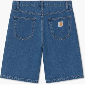 Men's Carhartt WIP Denim Landon Short Blue Heavy Stone Wash - Size: 32/32 Men's Carhartt WIP Denim Landon Short Blue Heavy Stone Wash - Size: 32/32