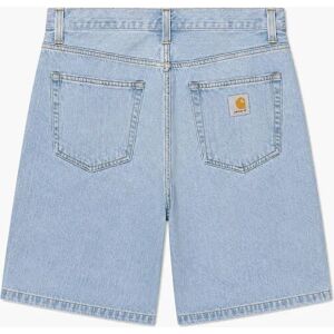 Men's Carhartt WIP Denim Landon Short Blue Heavy Worn Bleached - Size: 32/36 Men's Carhartt WIP Denim Landon Short Blue Heavy Worn Bleached - Size: 32/36